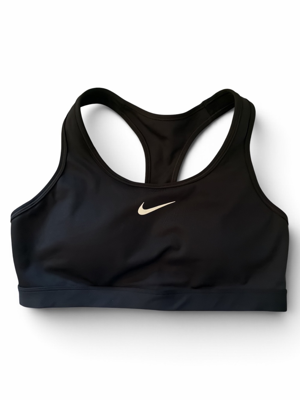 Nike Black Racerback Sports Bra - Supportive Women's Activewear